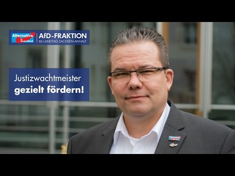 Justizwachtmeister gezielt fördern!