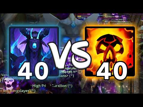 40 Devourer Demon Hunters VS 40 Shadow Priests [DPS Tournament – Battle #6]