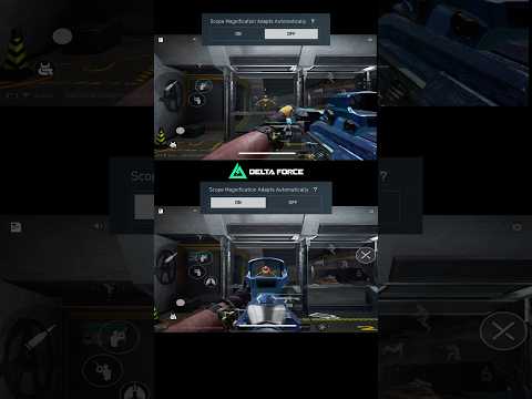 Delta Force Mobile – HUD Settings Guide –  Scoping #dfpartnership #gaming #deltaforcemobile