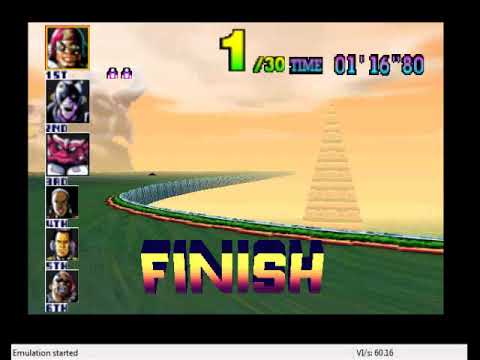 F-Zero X Expansion Kit Master Class Jack Cup Antonio Guster