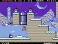 SMW Custom Level Ruined Snowy City