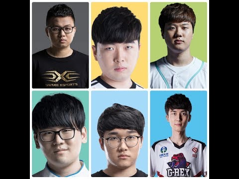 Siêu sao đại chiến: SofM Kalista, Lindarang, GuGer, Road, Clowz, Candy | 2018 Korea rank