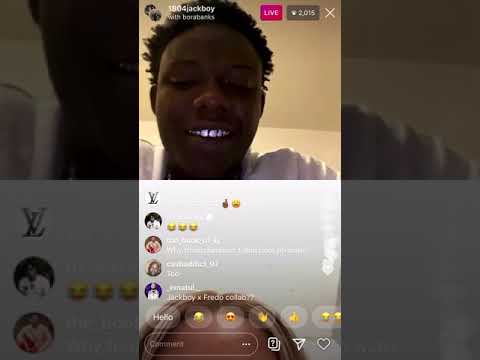 JackBoy ,Fredo Bang clowns Bora Banks after she went off on Fredo Bang