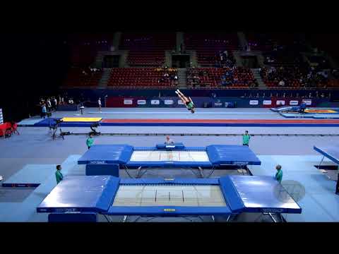 NUNEZ Patricia (MEX) W - 2022 Trampoline Worlds, Sofia (BUL) - Q Trampoline Exercise 1