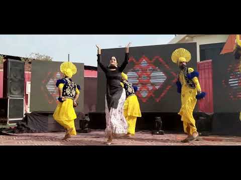 Miss simar 2022 performance// miss simram /// I p s group moga 9878033923 9814123923