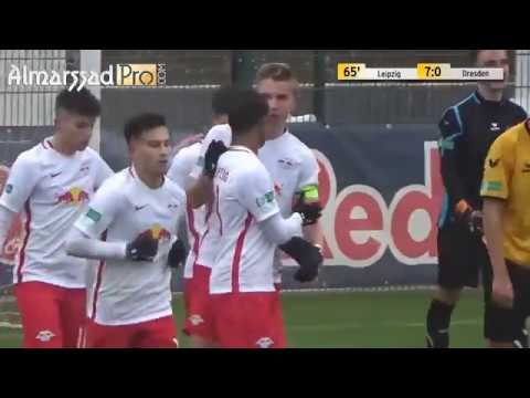 Elias Abouchabaka (RBLeipzig U17) Vs Dynamo Dresden U17 / B-Junioren Bundesliga /26.11.2016 HD