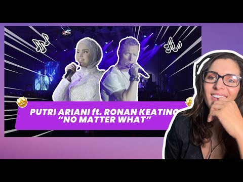 Putri Ariani ft Ronan Keating - No Matter What | Music Reaction |
