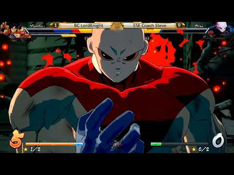 DBFZ - TSL 29 - BC Lordknight vs ESE Coach Steve [ Intense match ]