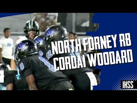 North Forney RB Cordai Woodard: 1,139 Yards, 4.4 Speed & a Game-Breaking Threat