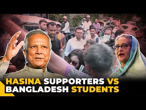 Stick wielding students clash with Hasina supporters on Bangladesh's National Mourning Day