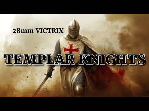 28mm Victrix Templar knights,Showcase