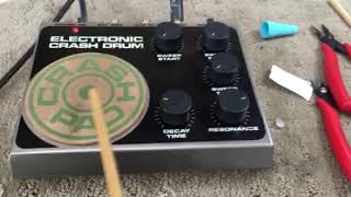 Video thumbnail for Electro Harmonic Crash Pad Drum fx by Desert Amplifier Repair