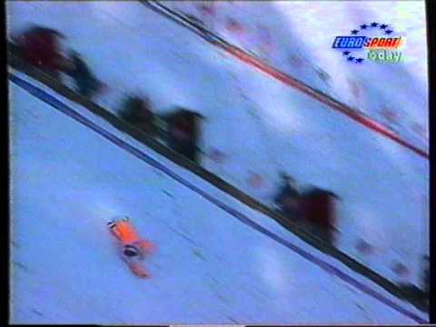 Andreas Goldberger's crash - Lahti 1997
