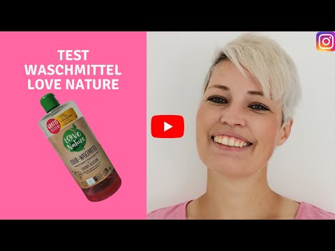 Produktetest / Love Nature Waschmittel /Cherry Blossom Geruch