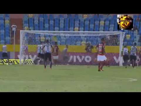 Gol de Andrigo - Atletico GO 1 x 0 Santos FC  - 11ª Rodada - Brasileirao 2017