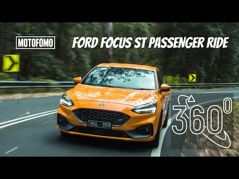 Ford Focus ST Review and Passenger Ride (360 VIDEO)