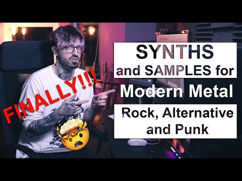 Synths for Modern Metal, Alternative, Punk and Rock Music "Phases" Serum Presets and Samples