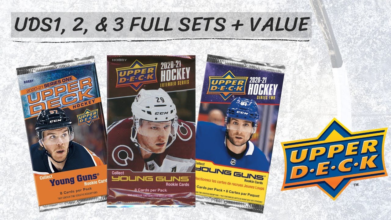 2020-21 Upper Deck Series 1, 2, & Extended FULL SET + Looking At Young Guns Values & How They Change