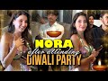 Nora Fatehi Heading Home After Attending Manish Malhotra Diwali Party 2024
