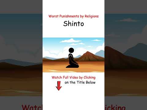 Worst Punishment in Shinto - The Worst Punishments in History by Religions #shorts #shinto