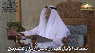 406 - نصاب الإبل فيما زاد عن أربع وعشرين - عثمان الخميس