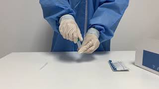 JOYSBIO SARS-COV-2 Saliva Antigen Rapid Test Kit - Operation Video