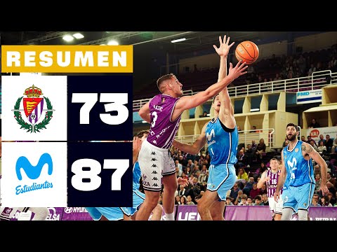 UEMC REAL VALLADOLID 73-87 MOVISTAR ESTUDIANTES | RESUMEN PRIMERA FEB