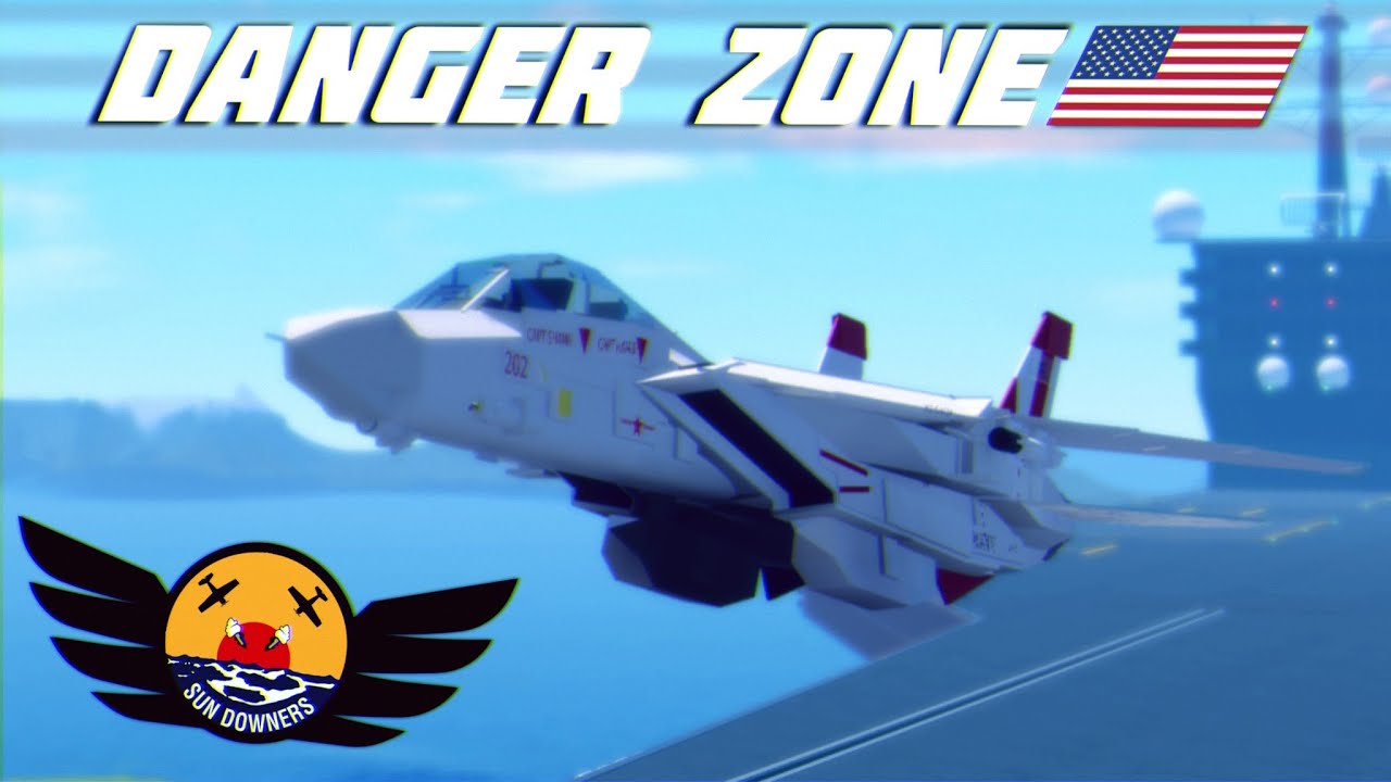 F-14A Tomcat VF-111”Sundowners” - Danger Zone // Plane Crazy Cinematic