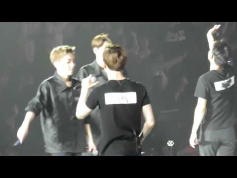 160221 Exoluxion In New York - Unfair Baekhyun Focus (Partial)