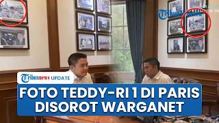 Pajang Foto Bareng Prabowo di Depan Paris, Warganet Salfok saat Mensos Berkunjung ke Seskab