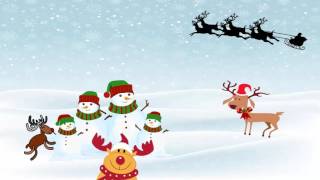 Rudolf the Red Nosed Reindeer Children’s Christmas Carol Songs - 1 Hour Repeat