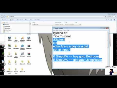Batch Tutorial 2 Inputoutput