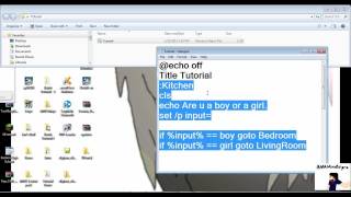 Batch Tutorial -2 Input/Output