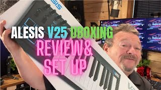 Video thumbnail for Alesis V25   25 Key USB MIDI Keyboard by Roy's Studio Adventures