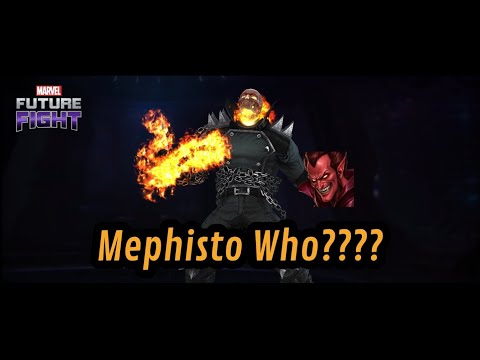 Ghost Rider smoking that mephisto pack at stage 24 - Marvel Future Fight