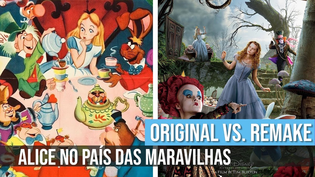 ALICE NO PAÍS DAS MARAVILHAS: AS ALTERAÇÕES FEITAS POR TIM BURTON | ORIGINAL VS. REMAKE