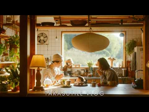 A year of living in the countryside with three children after their children were born