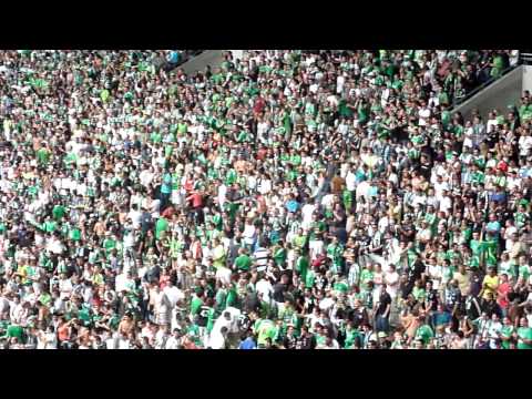 But de Loïc Perrin vue des tribunes !