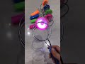 Flashing Led Spinning Top Magnetic Gyro Wheel Track Toy Toy Short