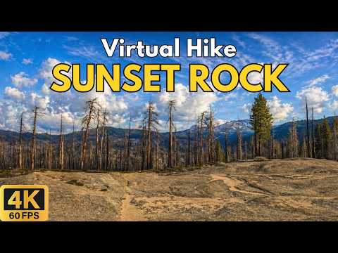 Sunset Rock 4K POV Hike | Out & Back Summit Views | Sequoia National Park | Treadmill Walk