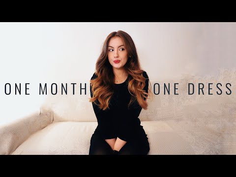 I wore the same dress for a month and no one noticed