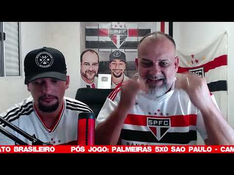 PALMEIRAS 5X0 SÃO PAULO - HUMILHAÇÃO HISTÓRICA! FOMOS ATROPELADOS, INADMISSIVEL