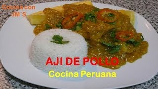 preview picture of video 'AJI DE POLLO - RECETAS - COCINA PERUANA'