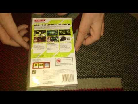 Nostalgamer Unboxes Metal Gear Acid 2 Two On Sony Playstation Portable UK PAL System Version