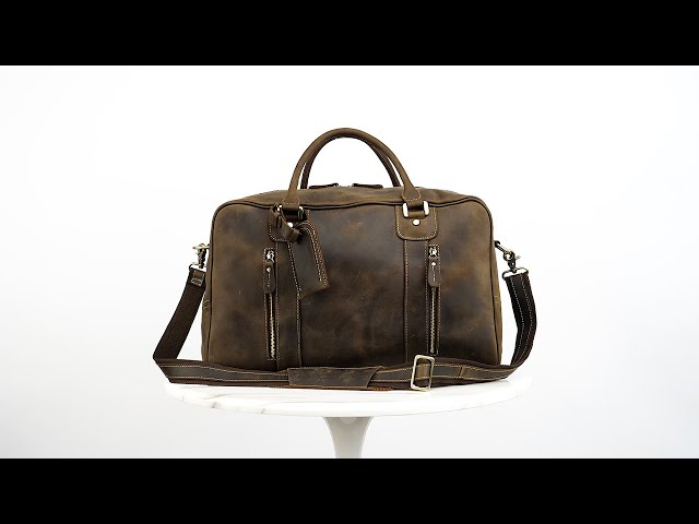 Leather Overnight Bag | Quito™