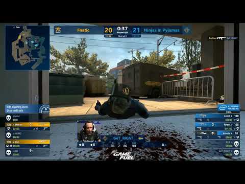 CS:GO Event Brollan 4k Fnatic vs NIP at IEM Sydney 2019