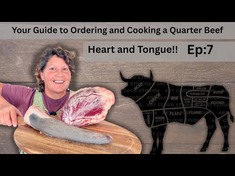 Beef Tongue Tacos Recipe and Heart Recipe! Beef Ep.7