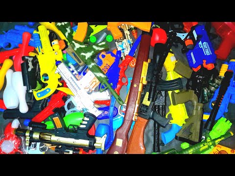 "Collecting Shoftgun Nerfguns Magzingun Pistolguns Electrikgun SniperRiflegun Watergun #Abhiguntoy