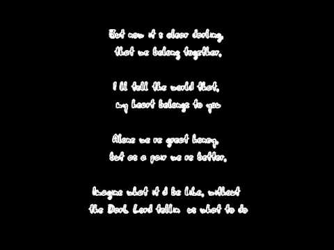 The Parselmouths - We belong together - Lyrics