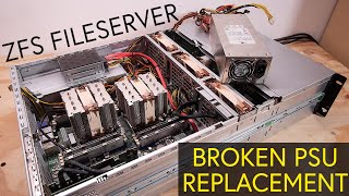 I Replaced my Broken Server Power Supply with Seasonic